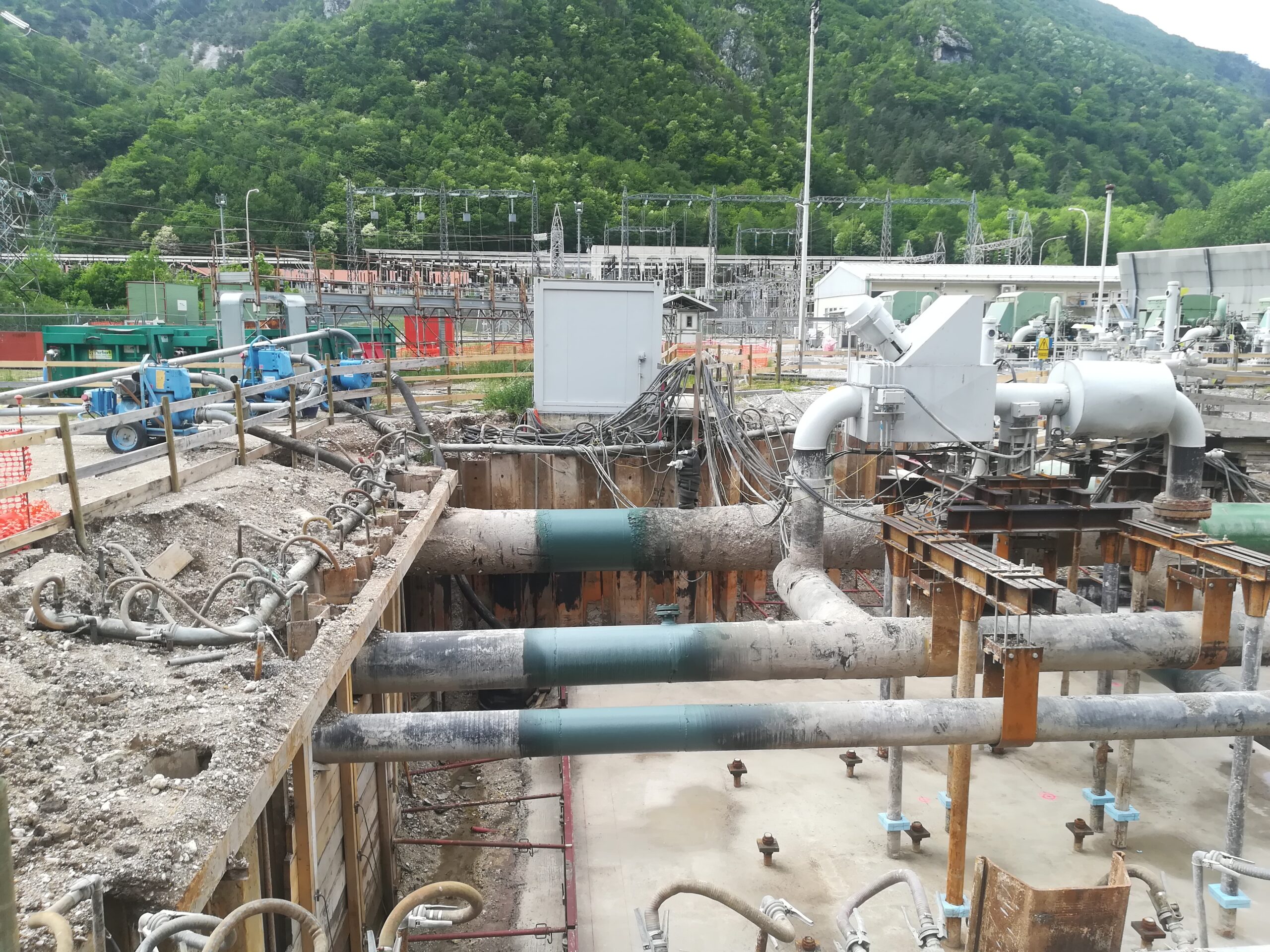 Impianto drenaggio revamping stazione pompaggio oleodotto transalpino_9